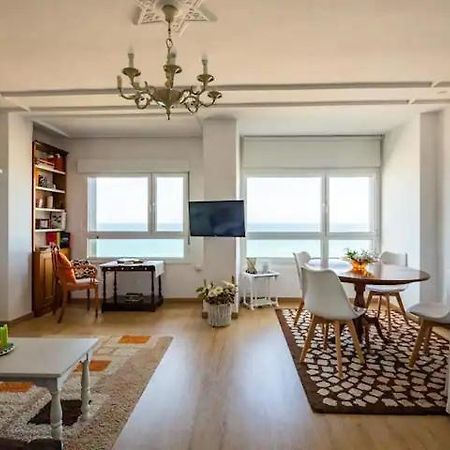 Apartamento Ezcurdia 22 Playa De San Lorenzo Primera Linea Gijón Exterior foto